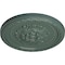 Ekena Millwork Palmetto Ceiling Medallion, Hand-Painted Cloud Burst, 11 1/2"OD x 1"P CM11PACBF - alternate 3